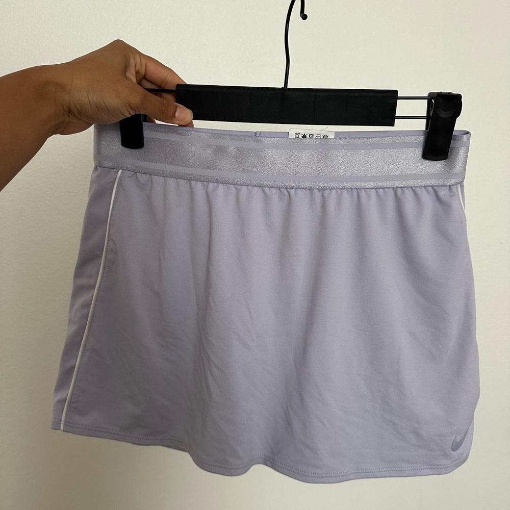 Nike Lavender Tennis Skirt with White Trim